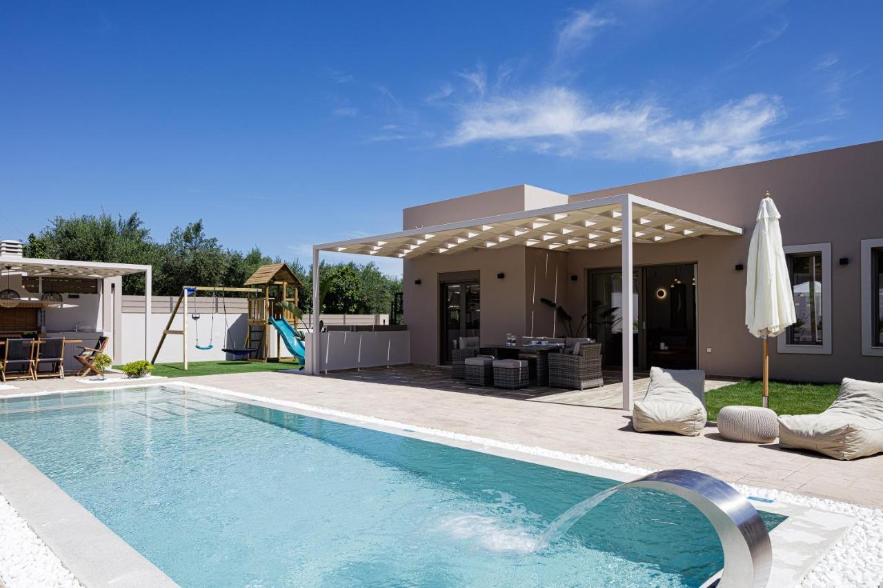 Koin Villa Sunset, With Heated Pool & Whirlpool, By Thinkvilla Perama  Buitenkant foto